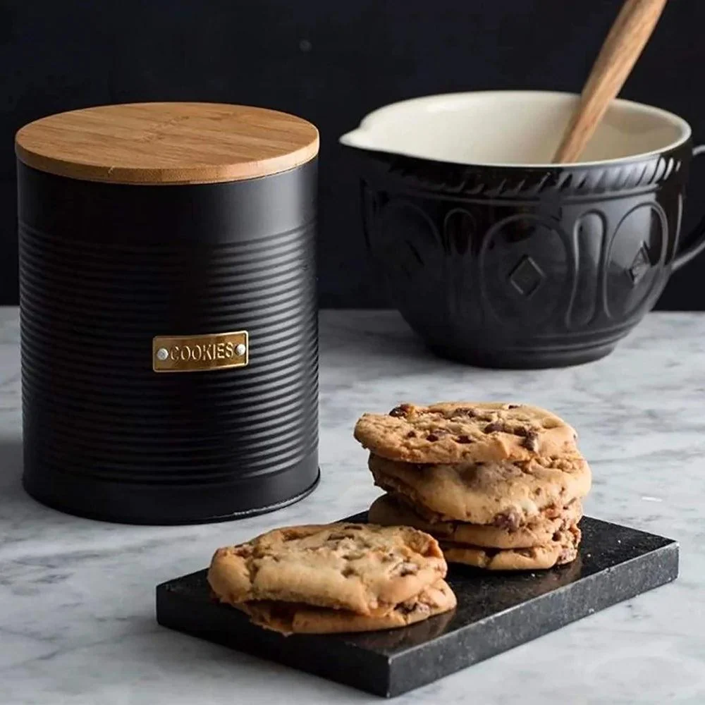 Contenedor Cookies Negro Typhoon