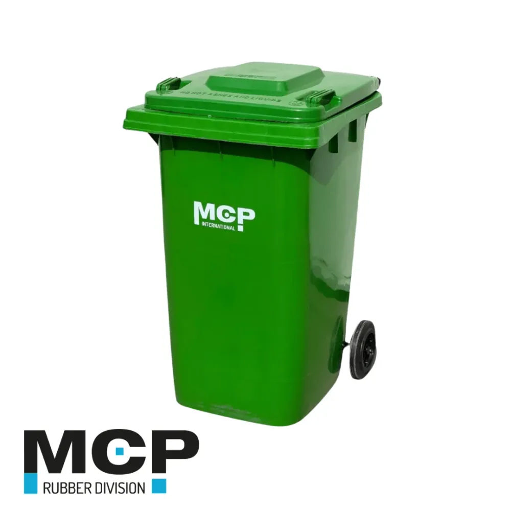 Contenedor de Basura de 240 Litros Verde MCP