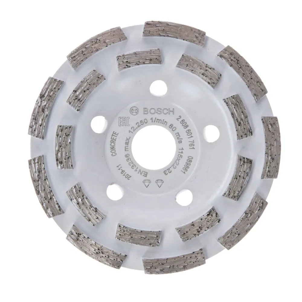 Copa Diamatada Segmentada de 115 mm. Eje 7/8 - Bosch Rent Center