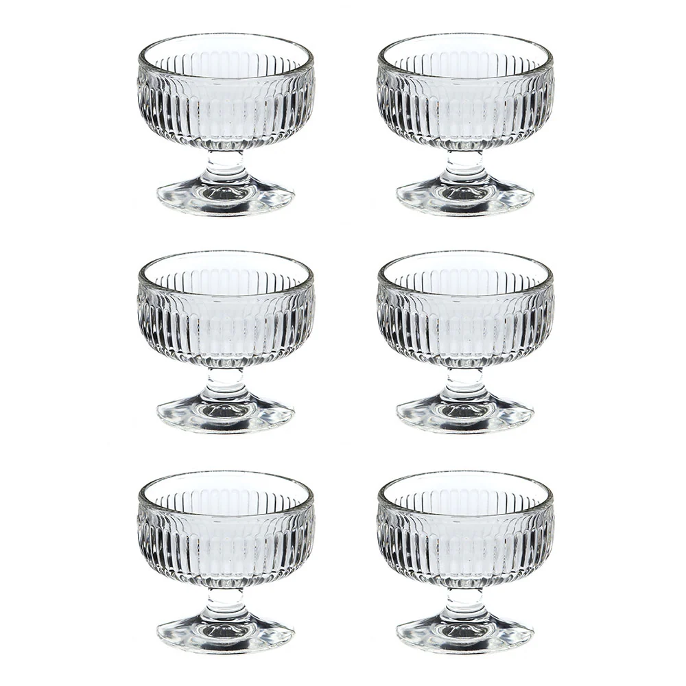 SET 6 COPAS POSTRE TAHITI La Rochere