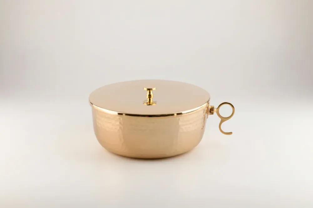 Copón dorado Distribuidora Juan Pablo II