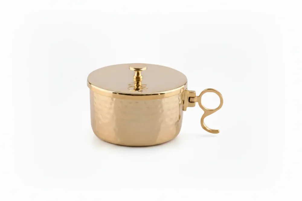 Copón dorado Distribuidora Juan Pablo II
