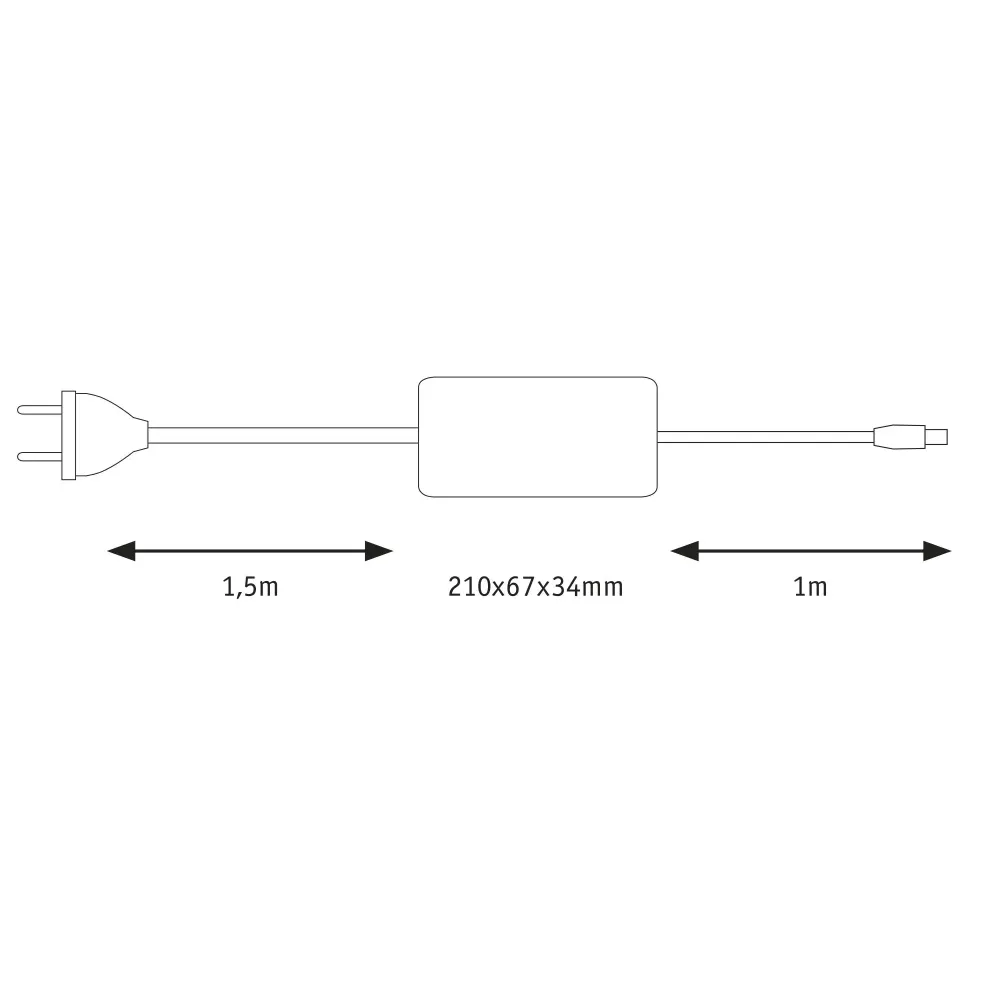 Transformador MaxLED 24V 150W Paulmann