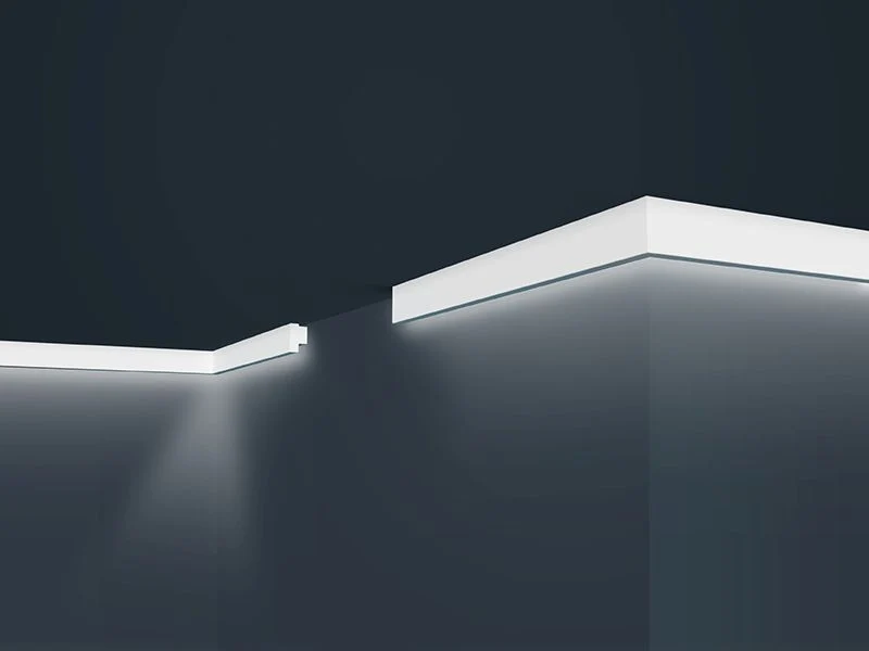 Cornisa E44 32x20mm x 2mts compatible con cinta Led Marbet Design