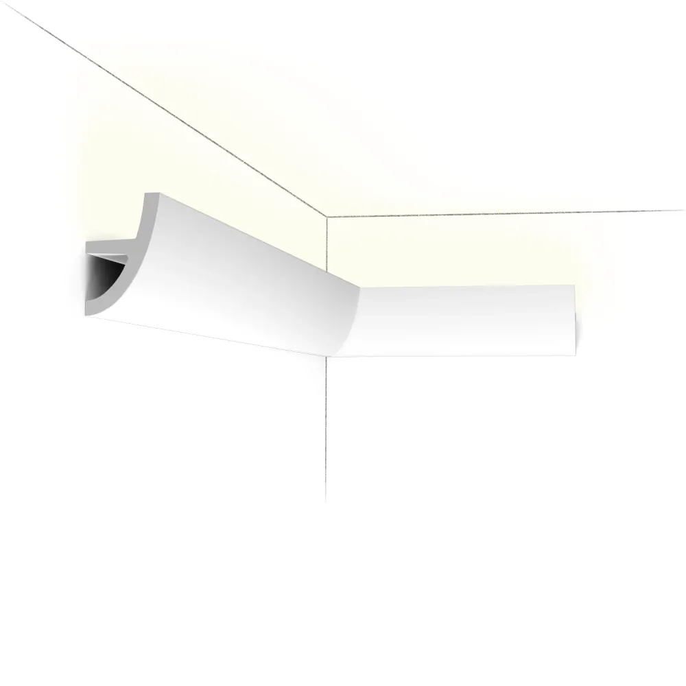 C373F Cornisa Flexible Iluminación Indirecta Poliuretano Orac Decor Antonio Ulf M