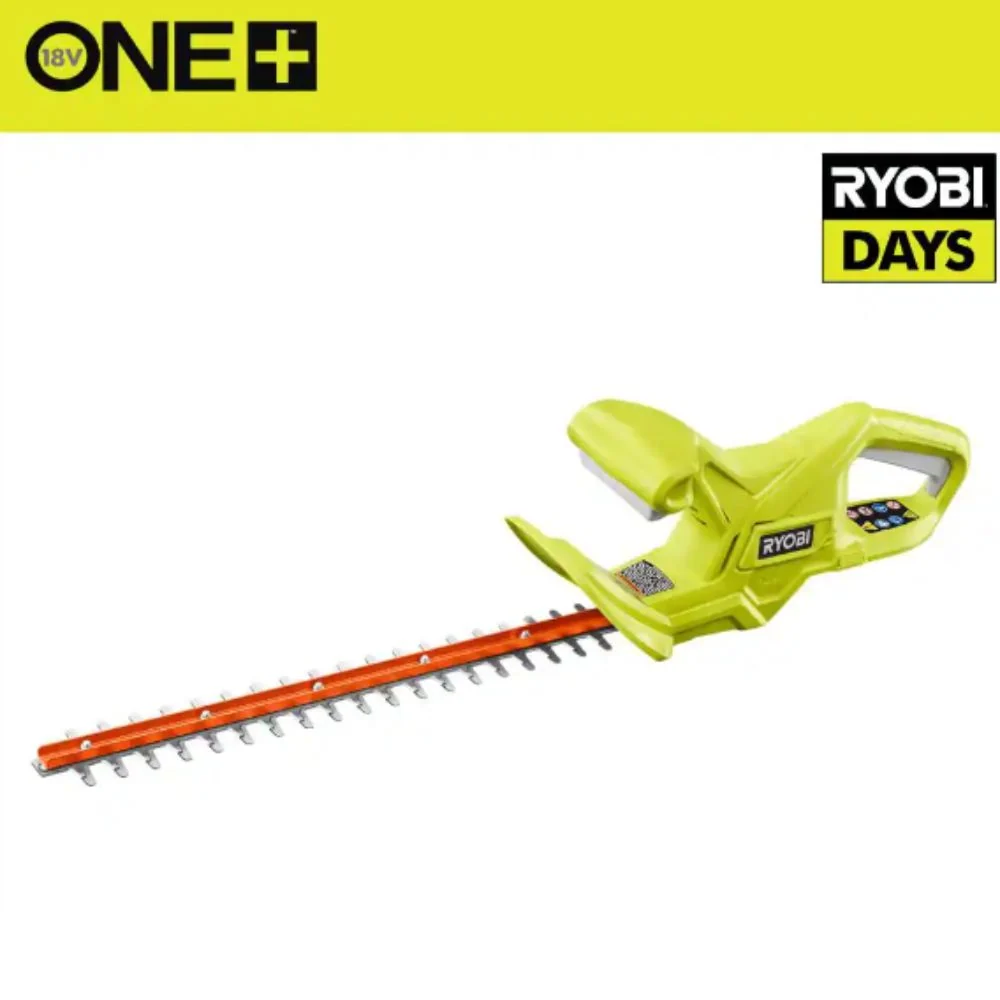 ONE+ 18V 18 . Cordless Battery Hedge Trimmer Ryobi