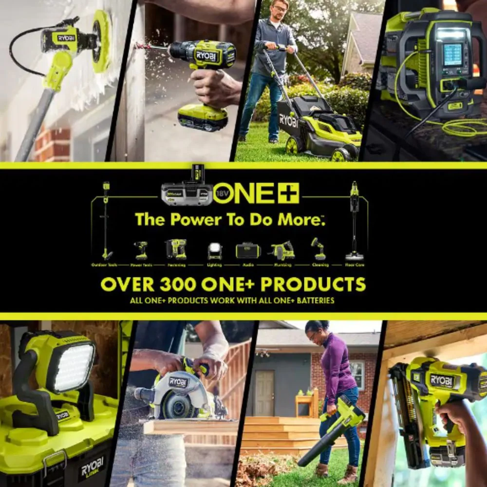 ONE+ 18V 18 . Cordless Battery Hedge Trimmer Ryobi
