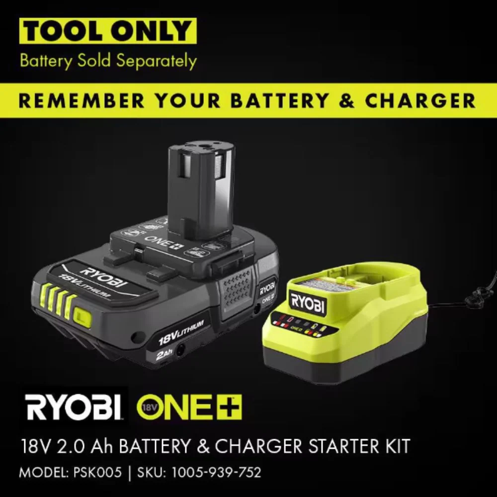 ONE+ 18V 18 . Cordless Battery Hedge Trimmer Ryobi
