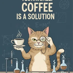 El café es una solución Fine Artic
