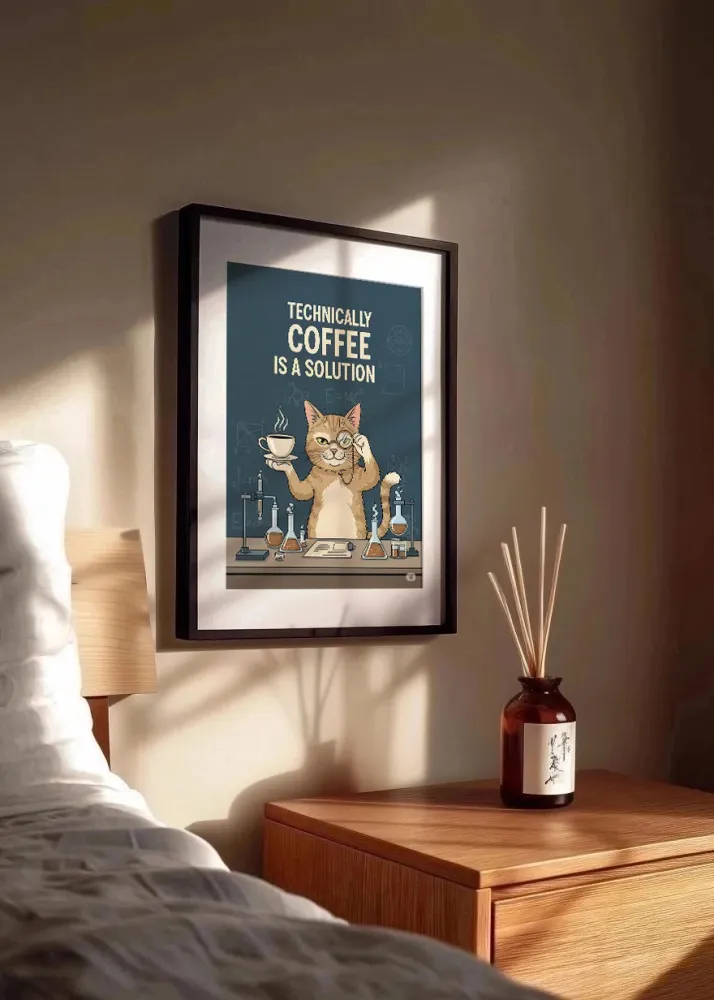 El café es una solución Fine Artic