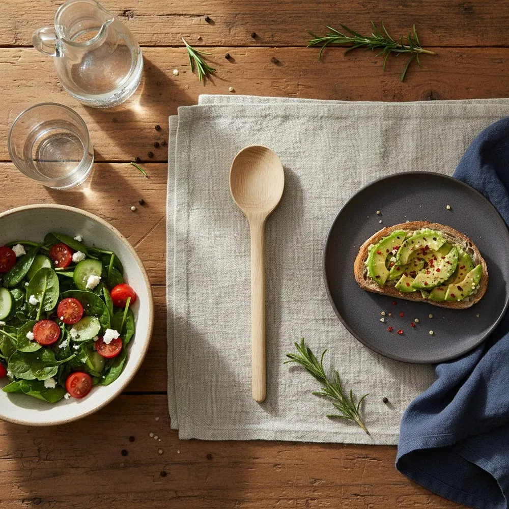 Cuchara de ratatouille de roble Studio Nordhaven