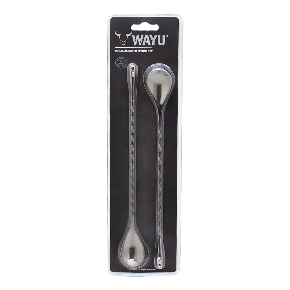 Set 2 Cucharas para cocteles Bar Wayu