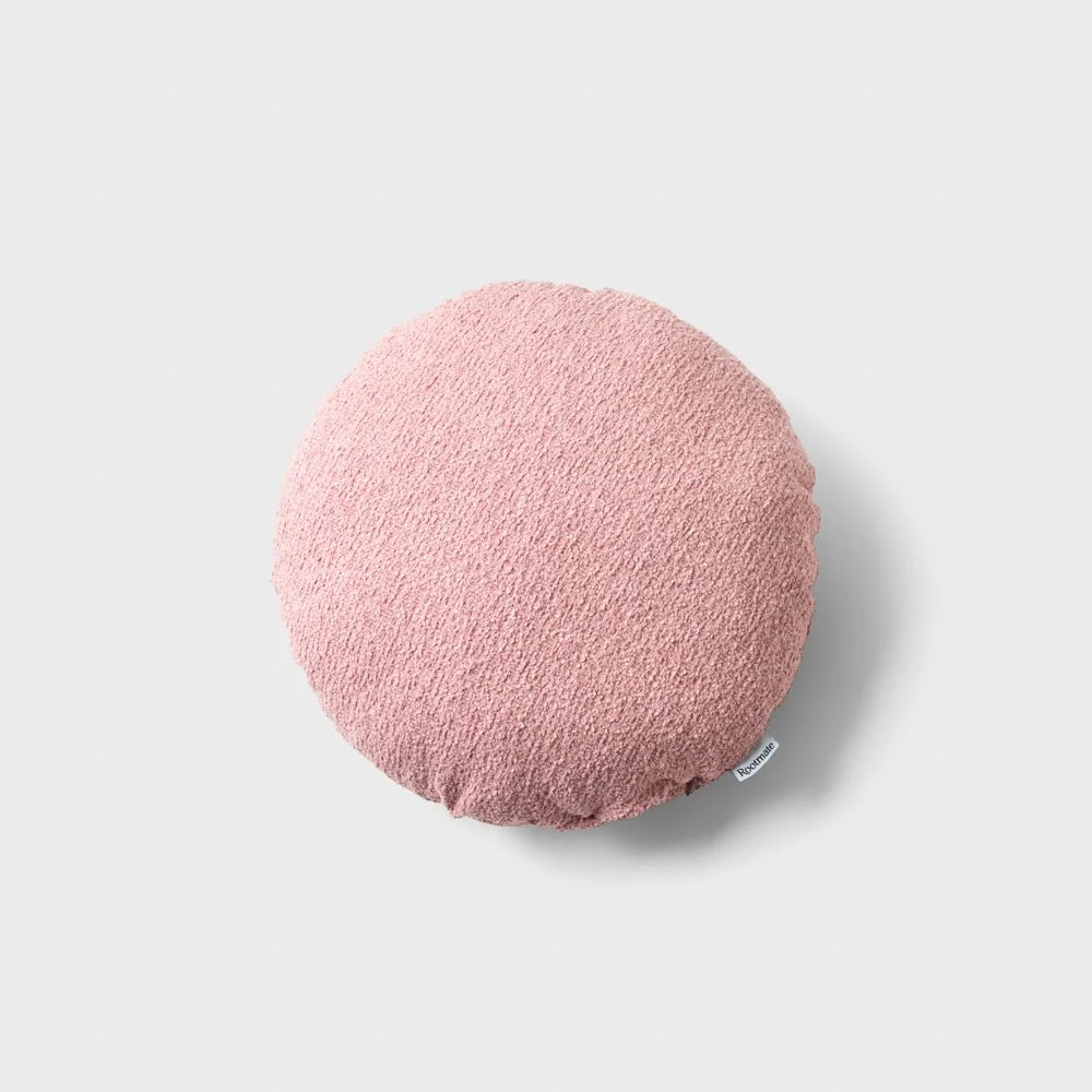 Circle Bouclé Blush