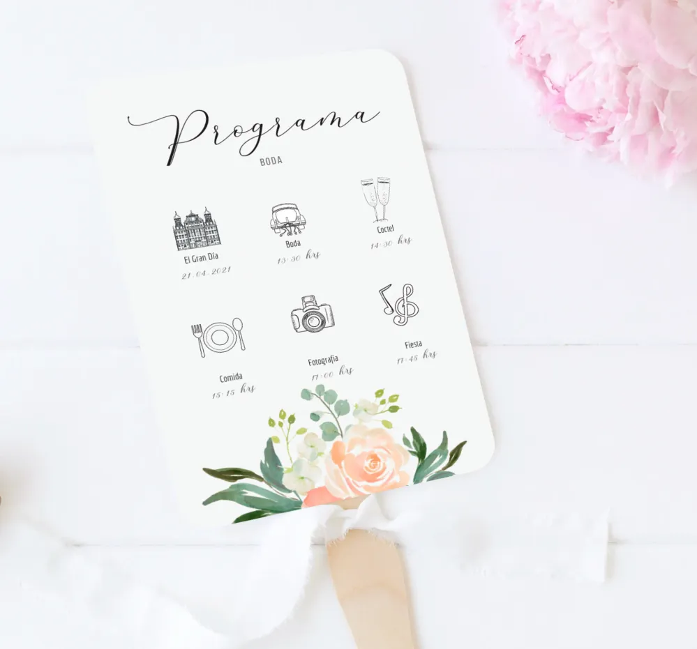 Boda Abanicos Zoe Studio