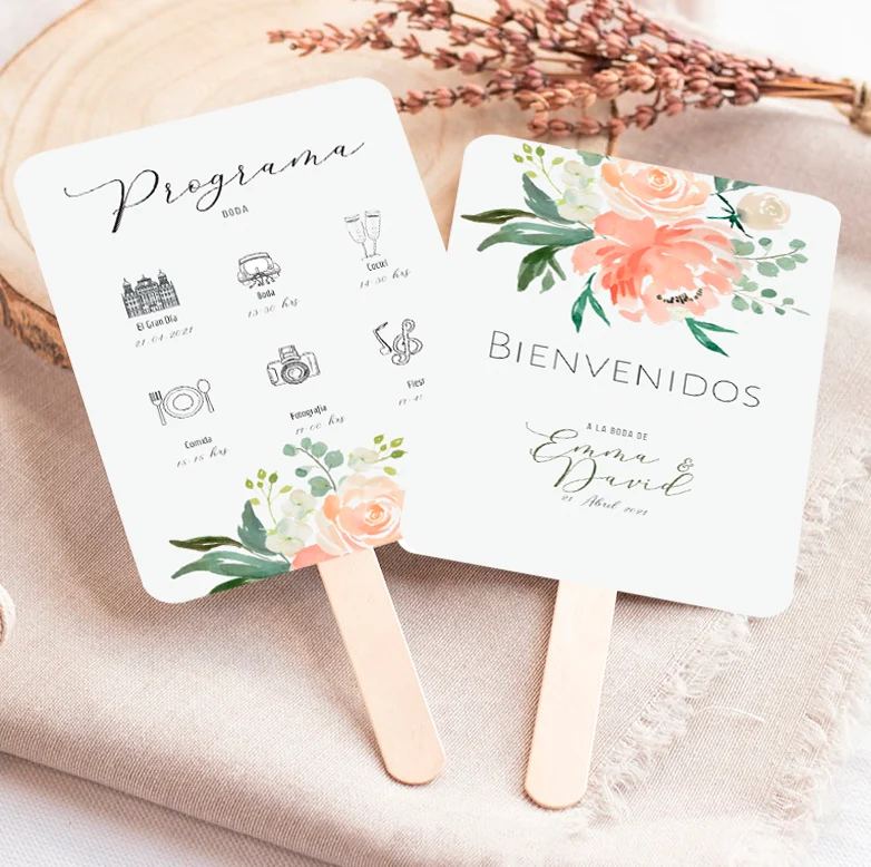 Boda Abanicos Zoe Studio
