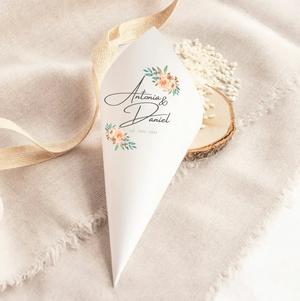 Boda Conos Confeti Bond Zoe Studio