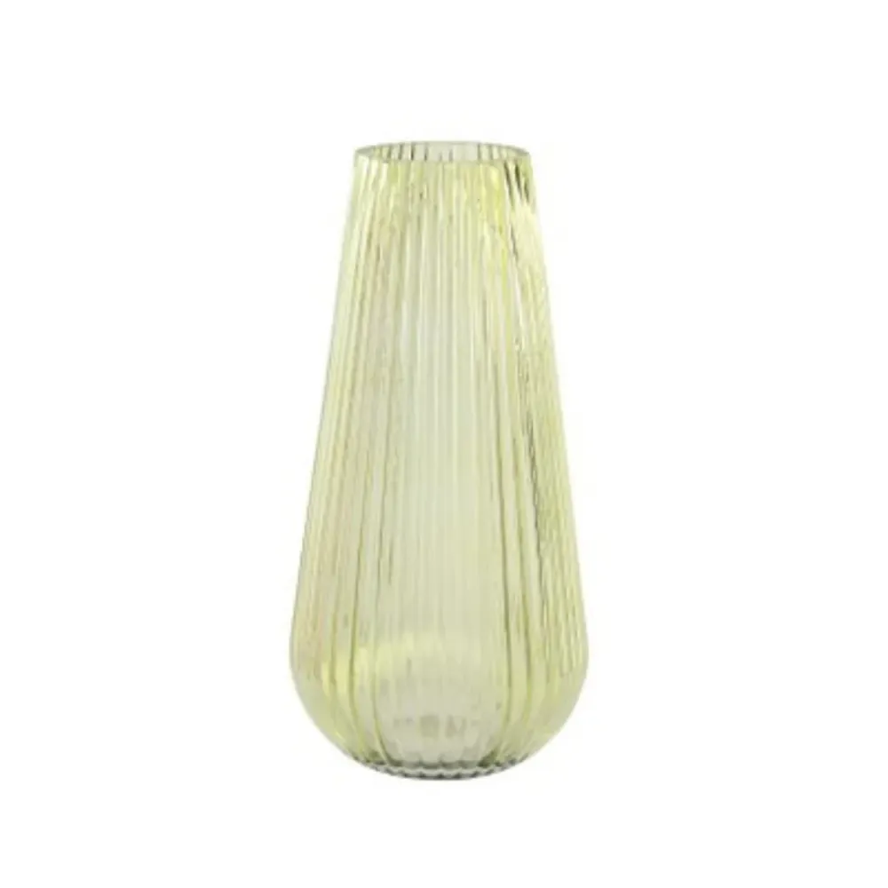 Jarrón de cristal Acua amarillo Item