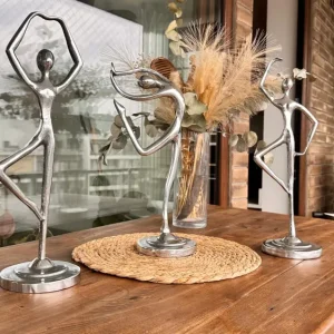 Tres Bailarinas Peltre 40 cms Decopeltre