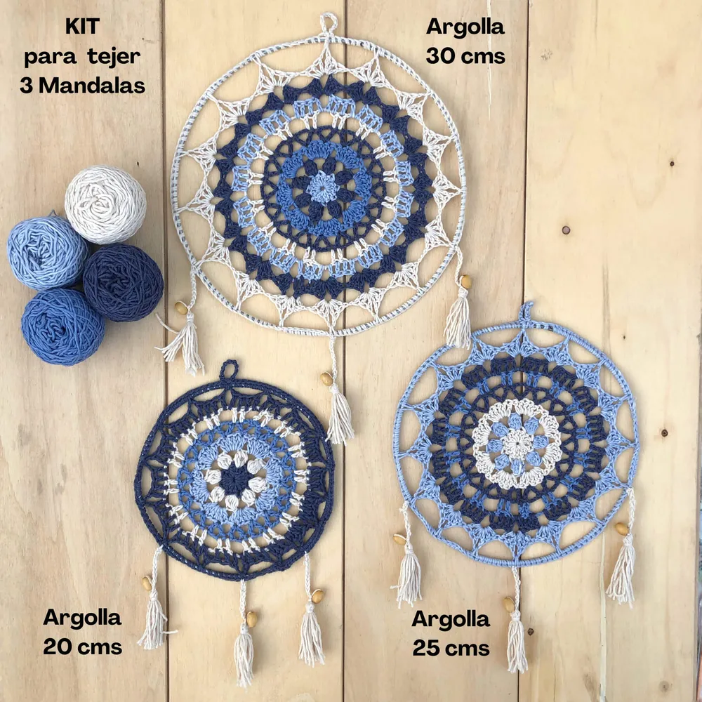 KIT MANDALA Opcion tiempo de tejer 2020