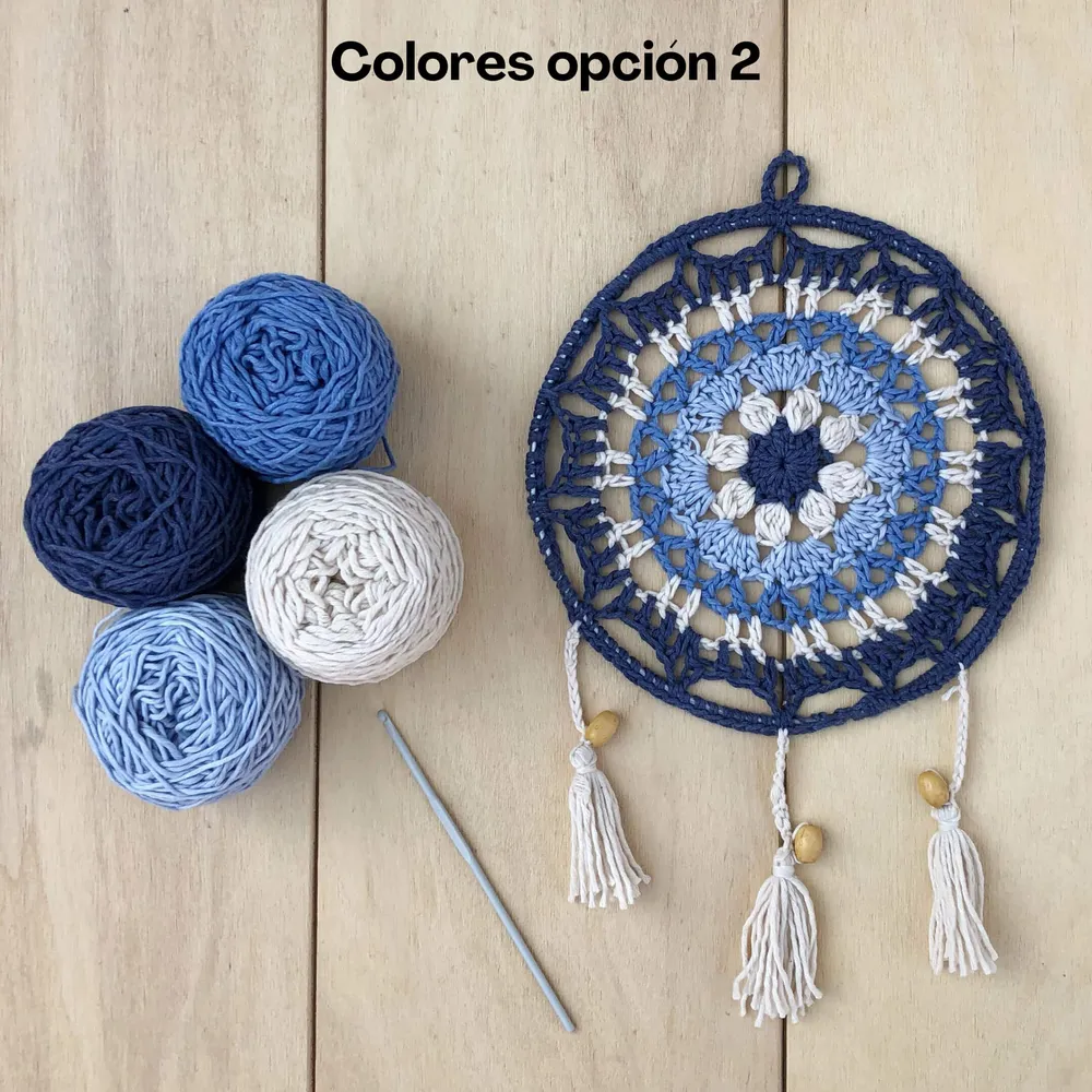 KIT MANDALA Opcion tiempo de tejer 2020