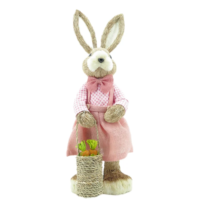 AT CONEJO DE PASCUA CON OVEROL 21"