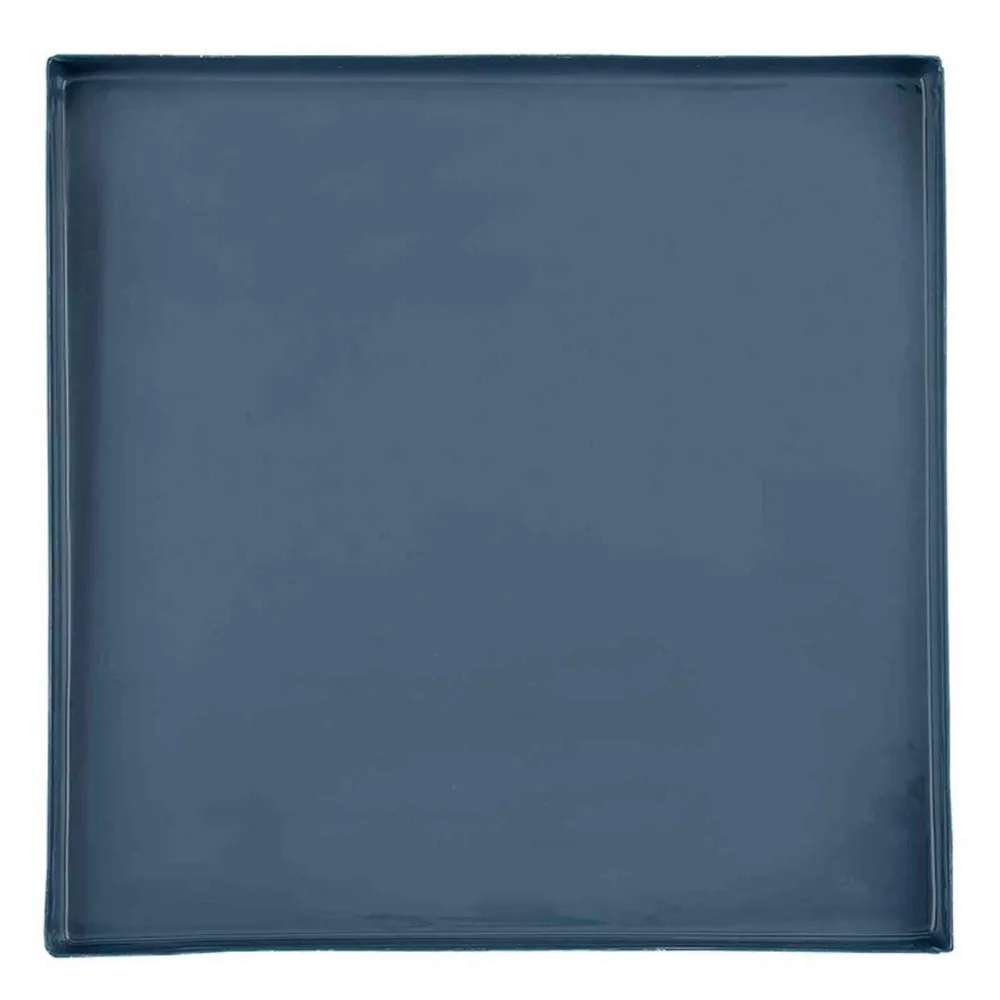 Nested Blue Enamel Blue Square Trays - Set 3 Santa Barbara Design Studio by Creative Brands