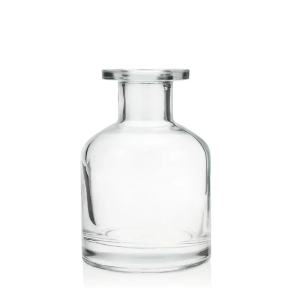 CLEAR VINTAGE BOTTLE Eco Candle Project