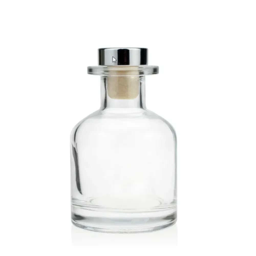 CLEAR VINTAGE BOTTLE Eco Candle Project
