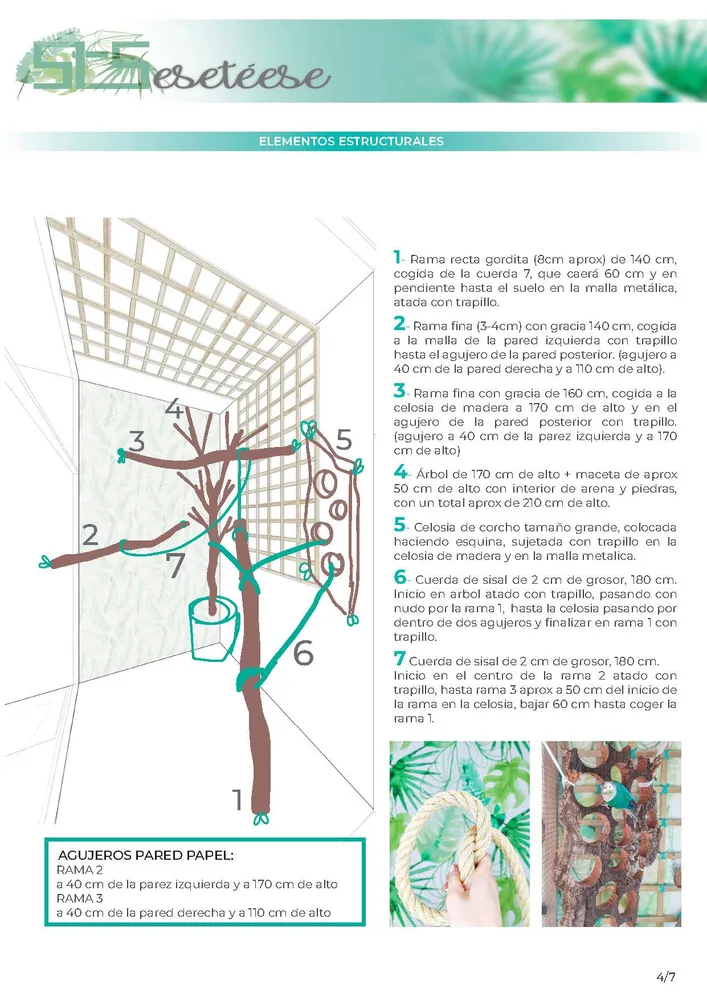 DISEÑO DE ESPACIOS | Voladera interior esetéese