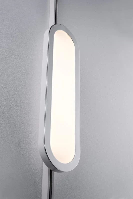 Foco de techo LED Paulmann de 7 W con bucle - Iluminación de cuadros con riel Cromo