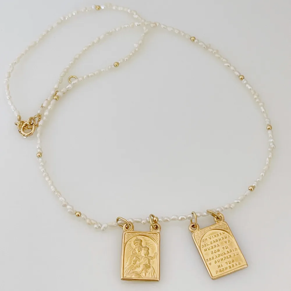 ESCAPULARIO ORO 18K