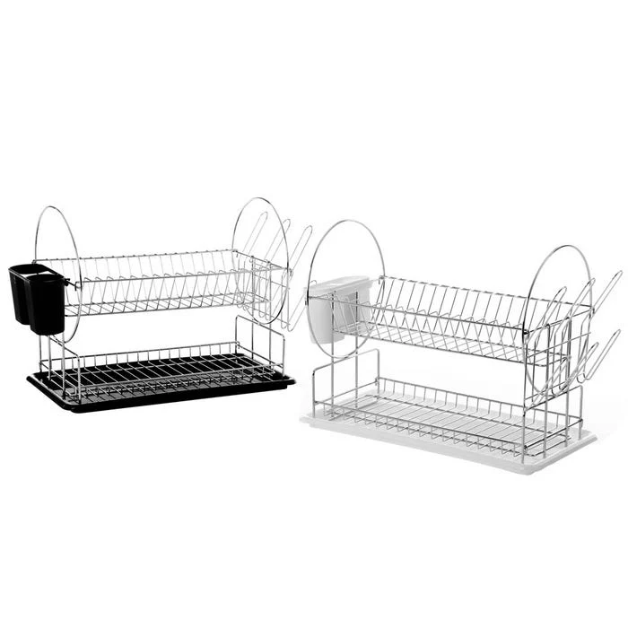 Escurreplatos 2 alturas 2/c 50 x 24 x 33 cm Blanco CASA SELECCIÓN