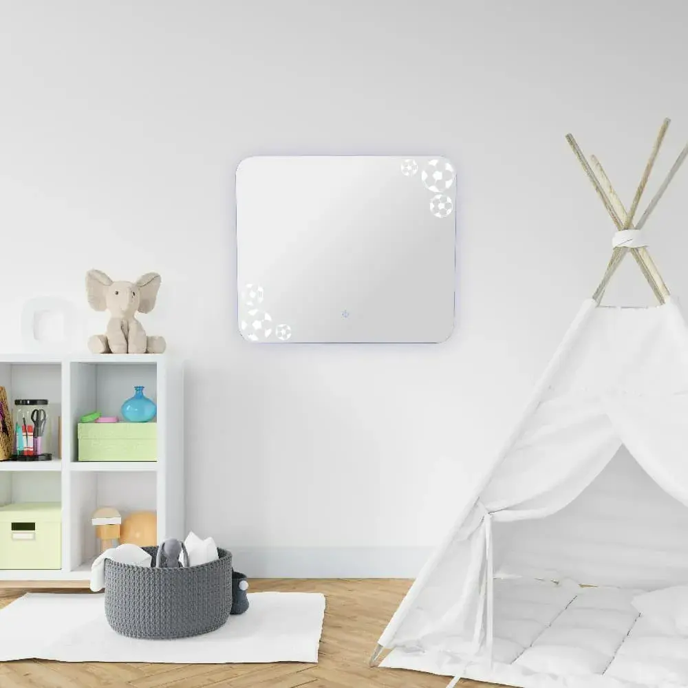 Espejo Infantil Tory Led Touch Reflekta Vidrios Reflekta