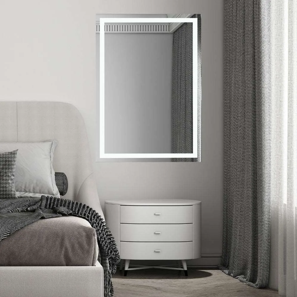 Espejo LED Rectangular con Doble Front Lit 800x1200mm