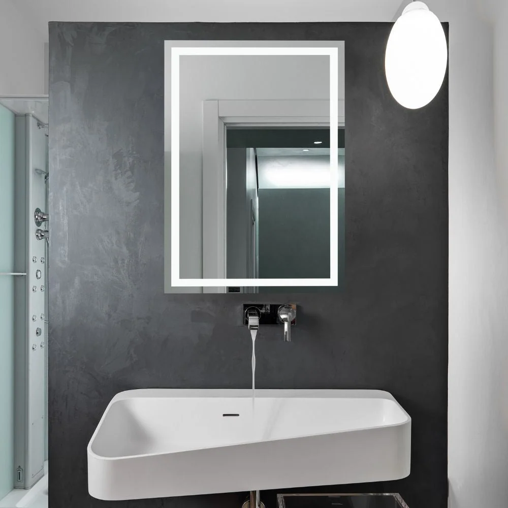 Espejo LED Rectangular con Doble Front Lit 700x1000mm