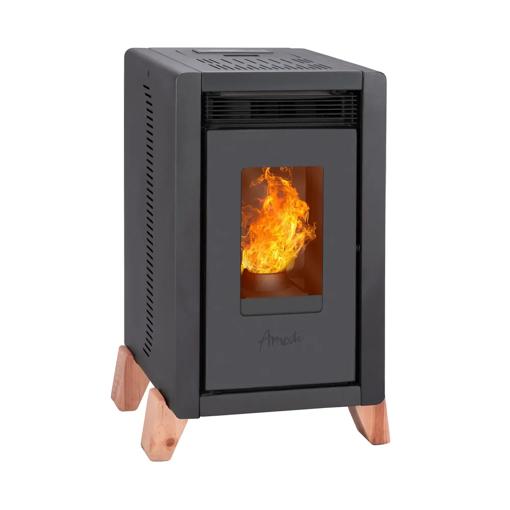 Estufa pellet Bambu 6000 Negro