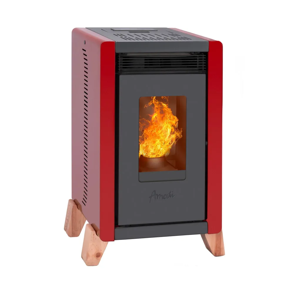 Estufa pellet Bambu 6000 Negro