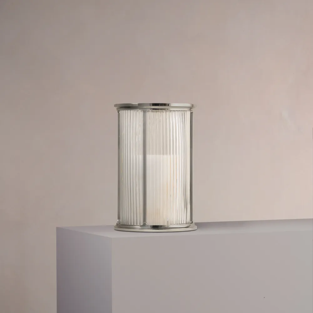 Battersea Candelabro - Níquel pulido