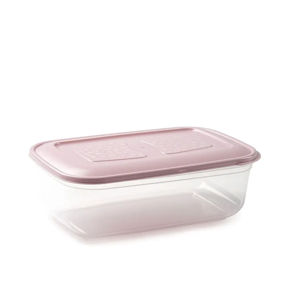 Fiambrera Classic Rectangular 2,5 Litros - PlasticForte Turquesa Plastic Forte