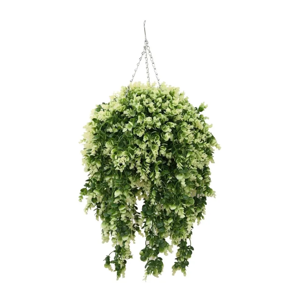 Artificial Outdoor Spring Evergreen Hanging Basket Designer Plants