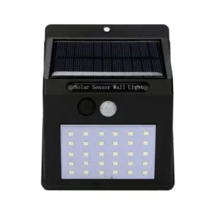 Foco Luz Solar 30 Led Sensor Movimiento Impermeable Exterior