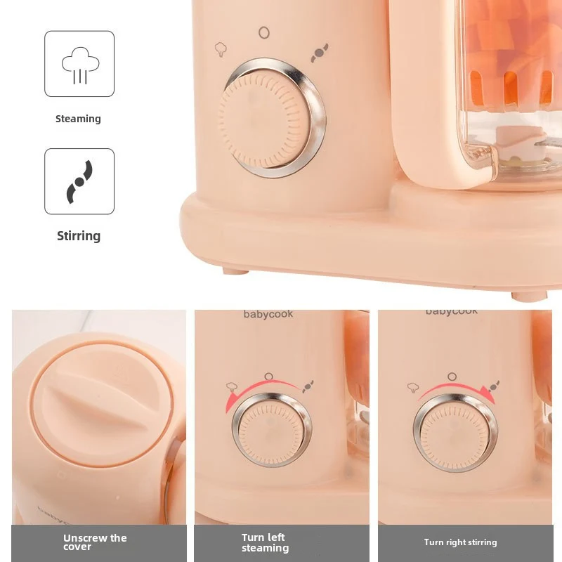 Procesador de Alimentos Multiusos para Bebés con Cocción al Vapor y Triturado Kuai Kuai