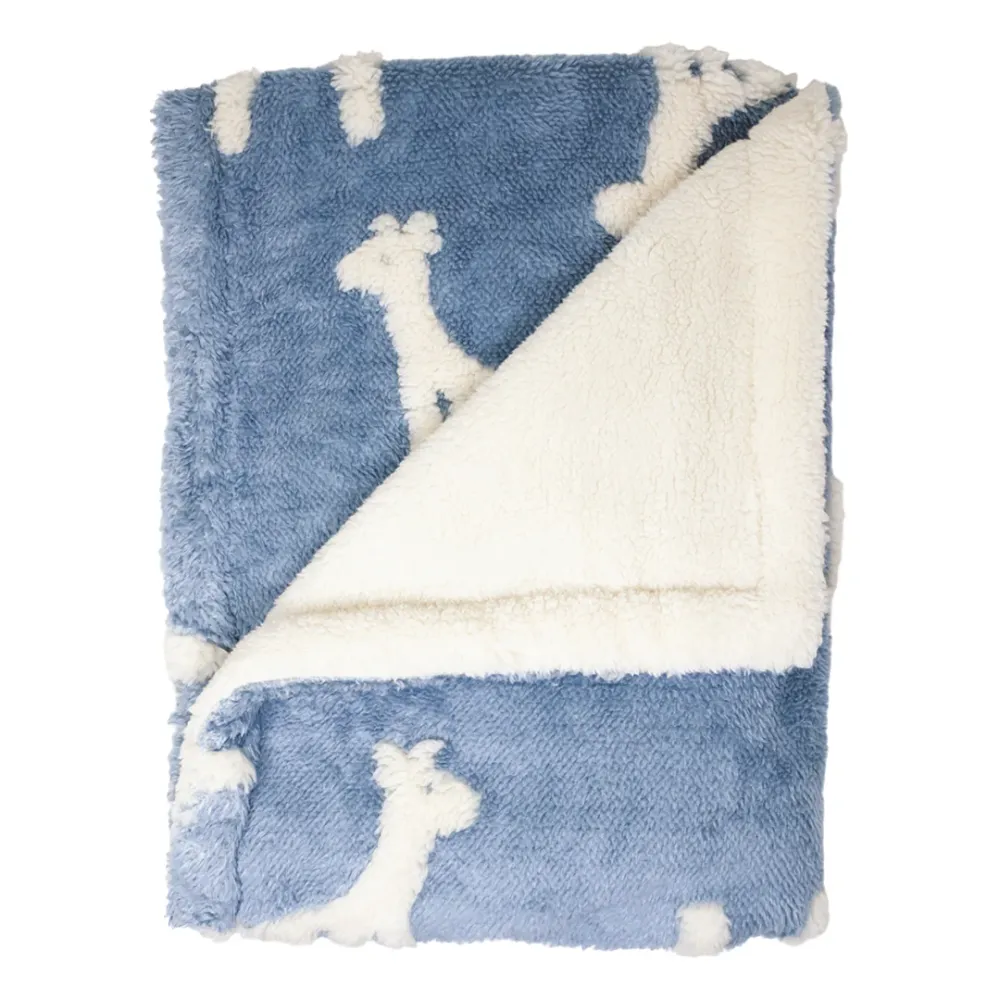Frazada Afelpada para Bebé – Color Azul IdeenstoresMX