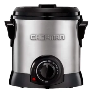 Freidora de Aceite Chefman RJ07-M-SS 1 Litros GRID