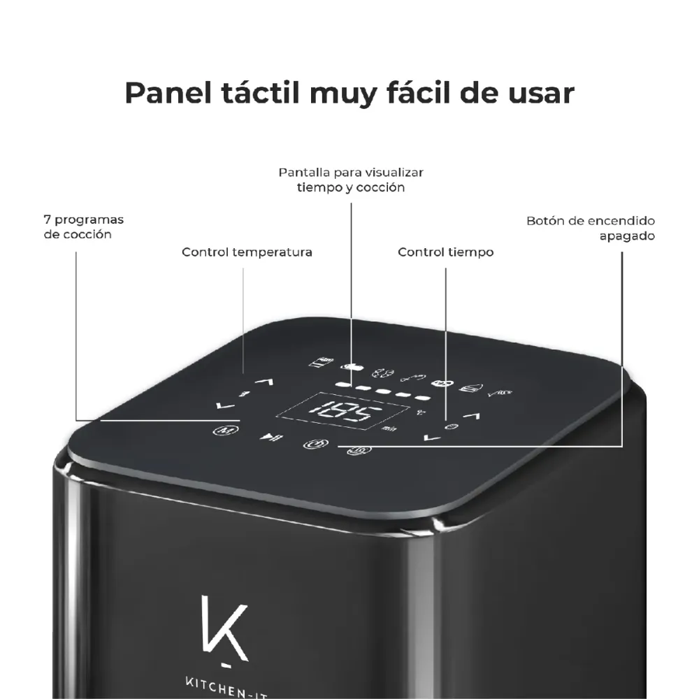 Freidora de Aire 4L Chef Edition Kitchen-it