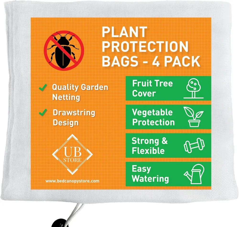 Bolsas Protectoras para Arboles 1.2x1.4 M Paquete de 4