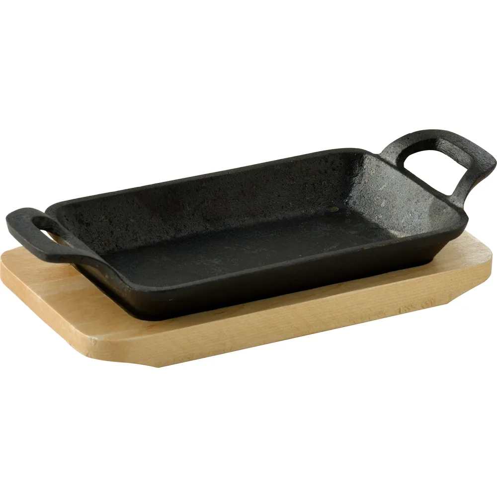 BANDEJA RECTANGULAR HIERRO FUNDIDO MASTERPRO BERGNER