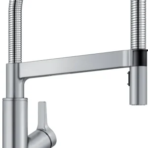 Blanco Solenta Senso Mini 1.5 GPM - Acero PVD