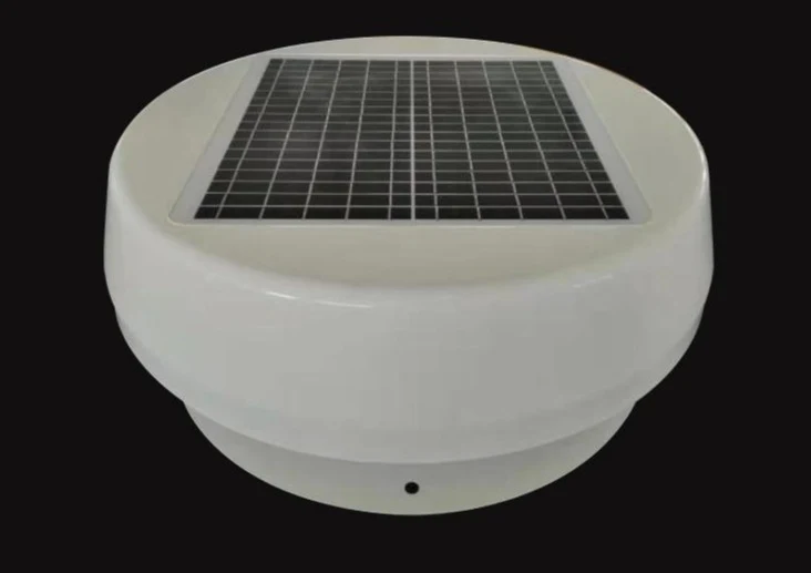 Ventilador de circulación de aire de energí solar Glamping Dome Store