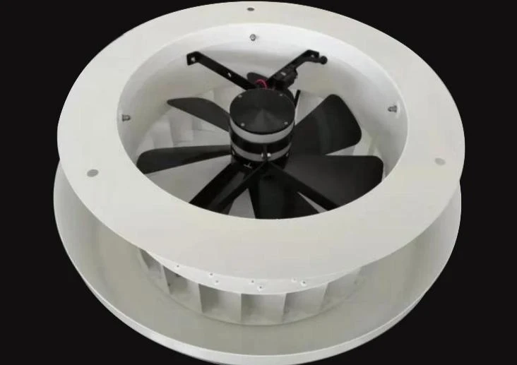 Ventilador de circulación de aire de energí solar Glamping Dome Store